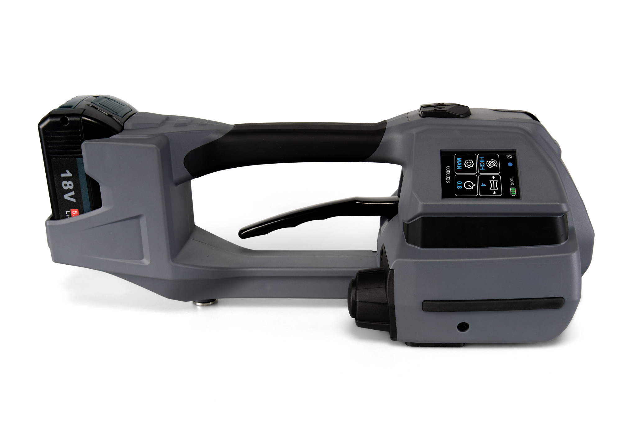 TI Evostrap battery-powered strapping tool